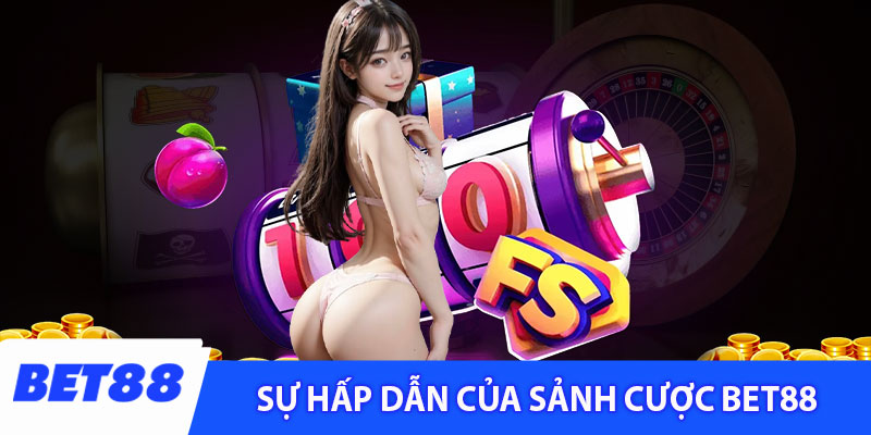 Sự hấp dẫn của sảnh cược trực tuyến Bet88