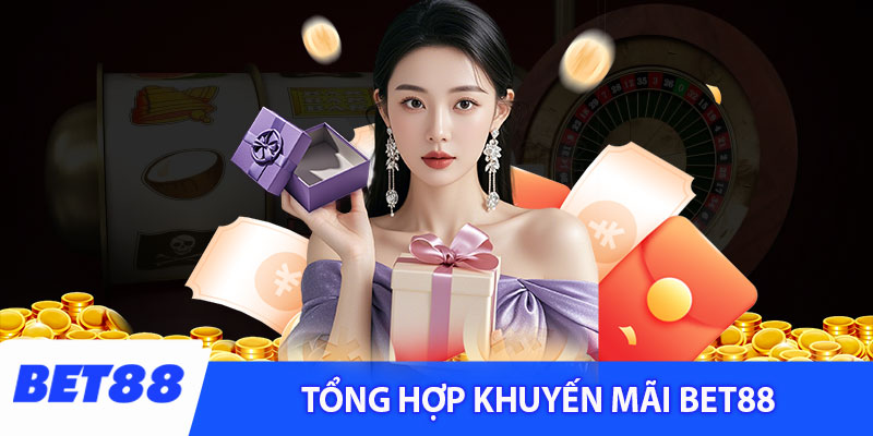 Tổng hợp các chương trình khuyến mãi hấp dẫn của Bet88