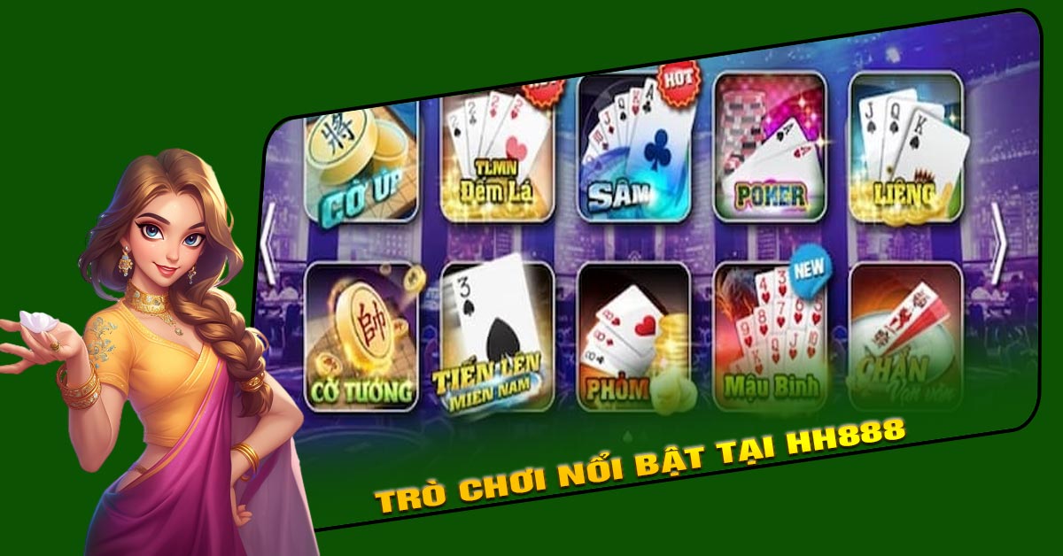 🏆 Nhà Cái Uy Tín HH888 – Lựa Chọn Hàng Đầu Của Người Chơi Cá Cược Hiện Nay 8 Trò Chơi Nổi Bật Tại HH888