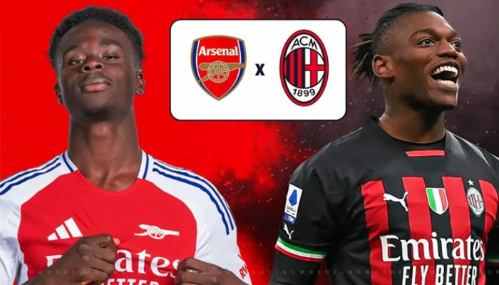 Arsenal đấu với Milan
