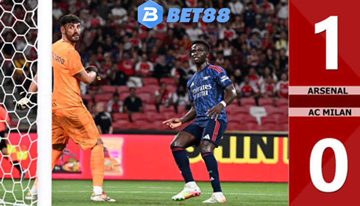 Cuộc Giao Hữu Mới Nhất Arsenal đấu với Milan