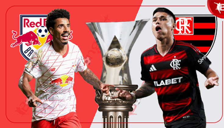 Bragantino đấu với Flamengo